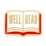 These Are Things Enamel Pin - Well Read