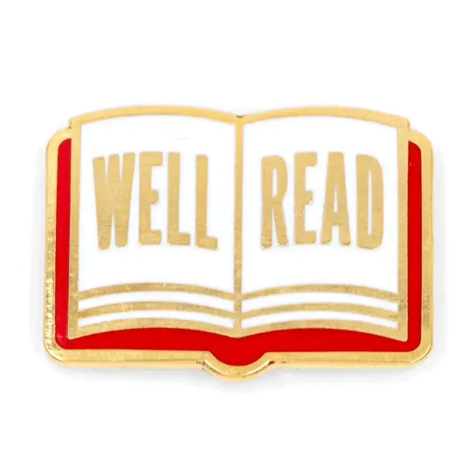These Are Things Enamel Pin - Well Read