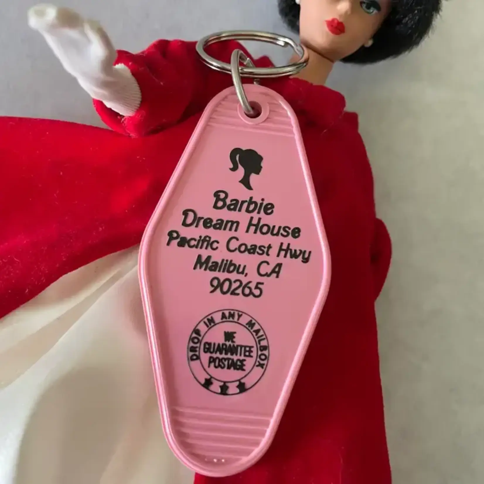 The 3 Sisters Design Co. Motel Key Fob - Barbie Dream House