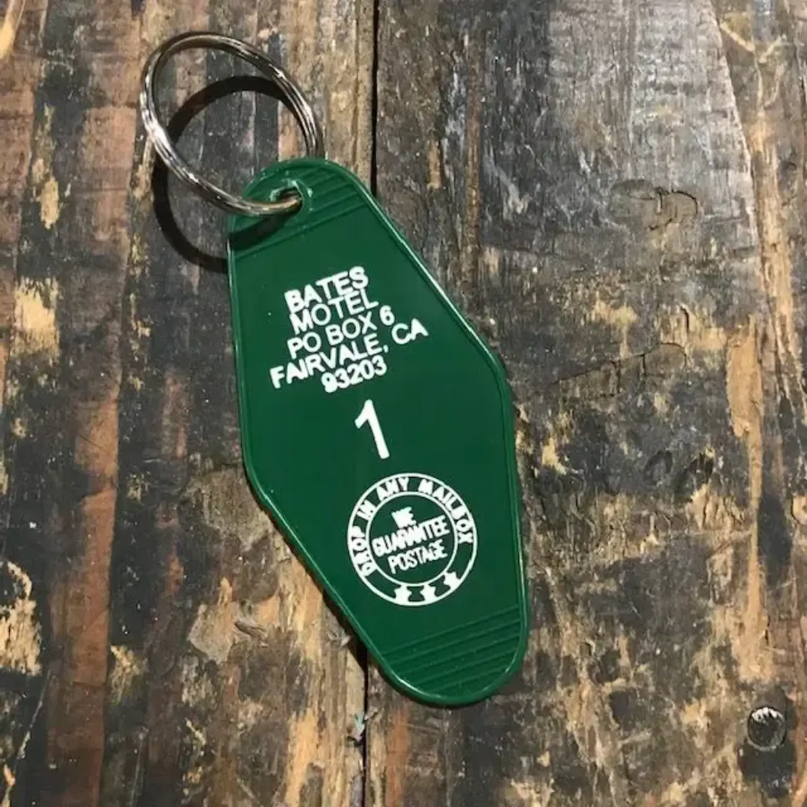 The 3 Sisters Design Co. Motel Key Fob - Psycho - Bates Motel