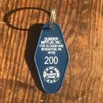 The 3 Sisters Design Co. Motel Key Fob - The Office - Dunder Mifflin