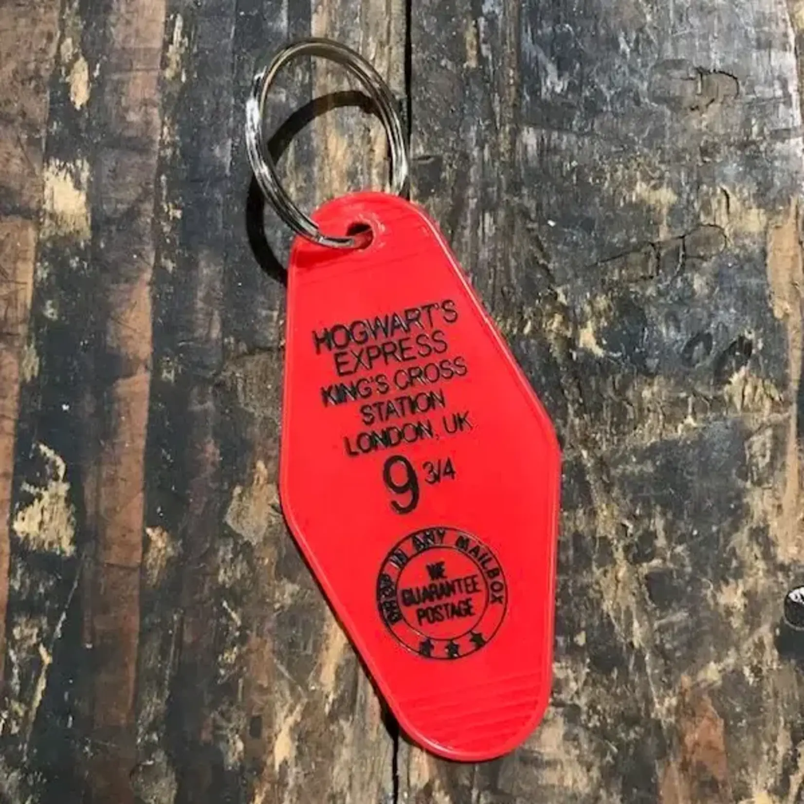 The 3 Sisters Design Co. Motel Key Fob - Harry Potter - Hogwart's Express