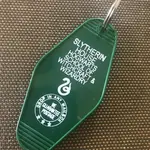 The 3 Sisters Design Co. Motel Key Fob - Harry Potter - Hogwart's Houses - Slytherin