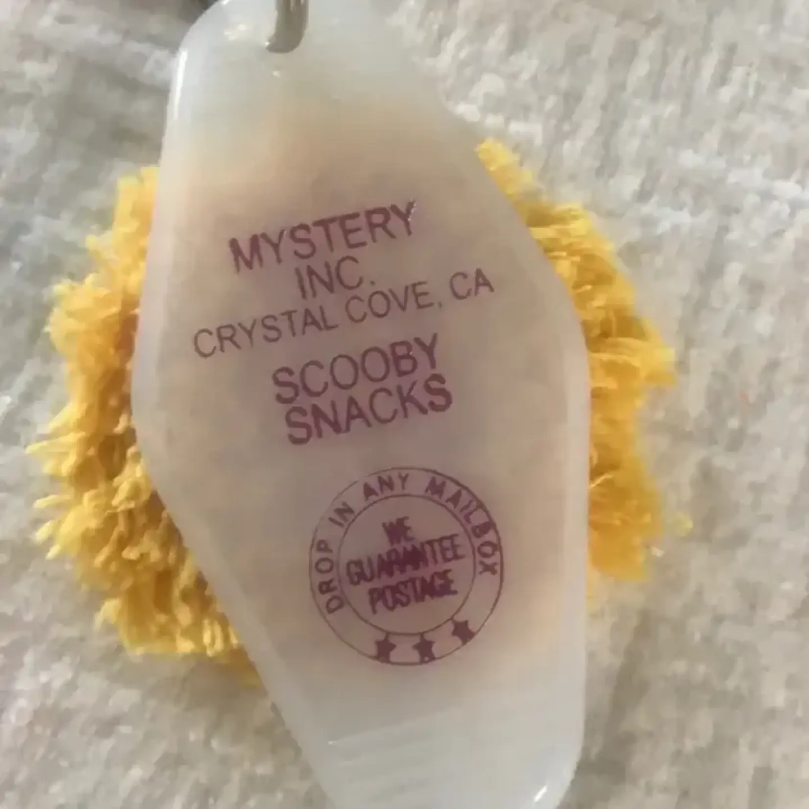 The 3 Sisters Design Co. Motel Key Fob - Scooby Doo - Mystery Inc.