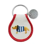 Three Potato Four Patch Keychain - Sweater Dog