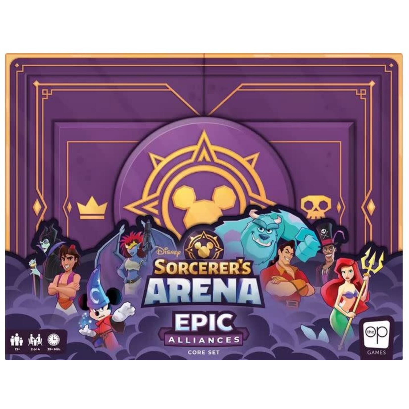 #11074 Disney Sorcerer's Arena: Epic Alliances Core Set Dragon Cache Used Game