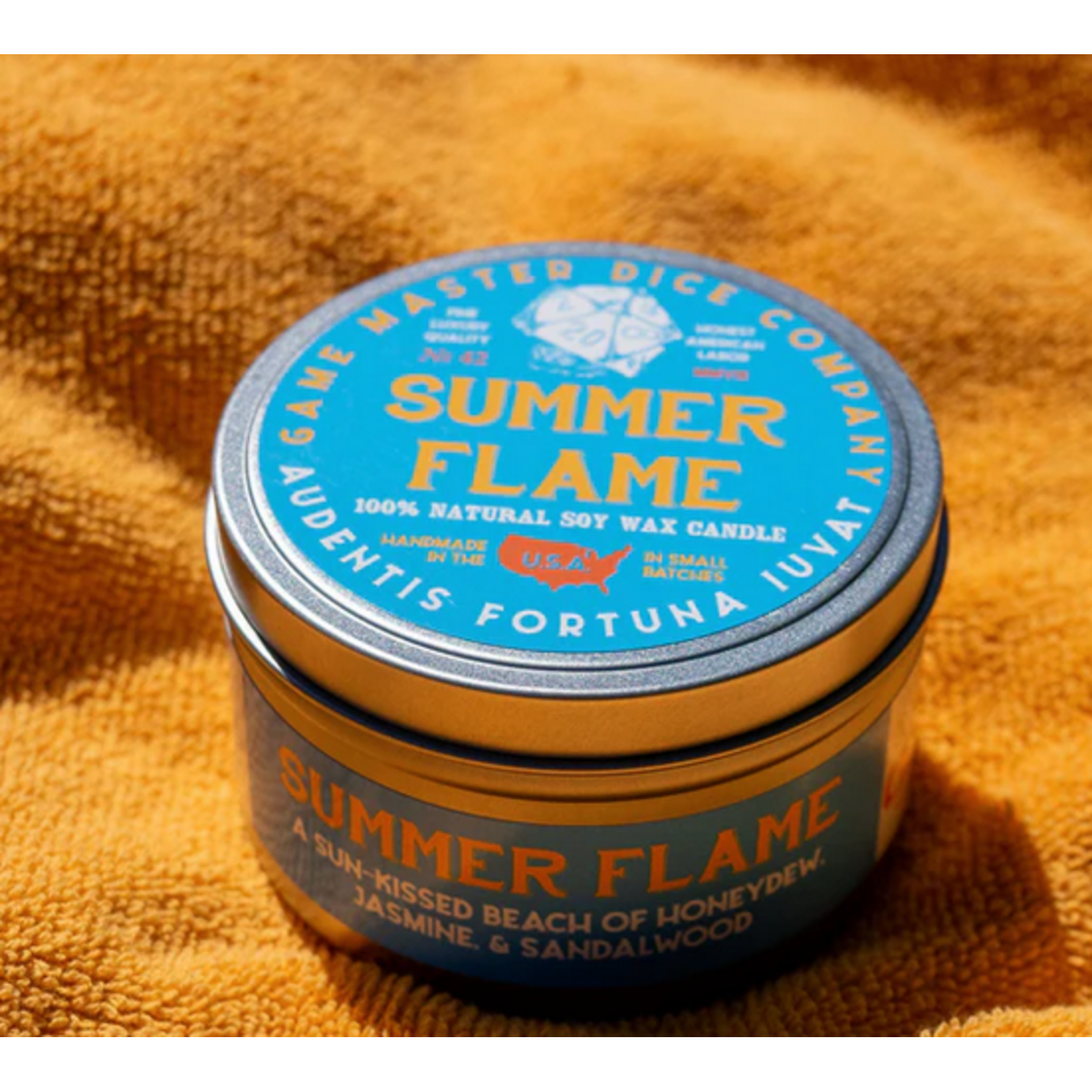 Candle - GMD - Summer Flame - 8oz Tin