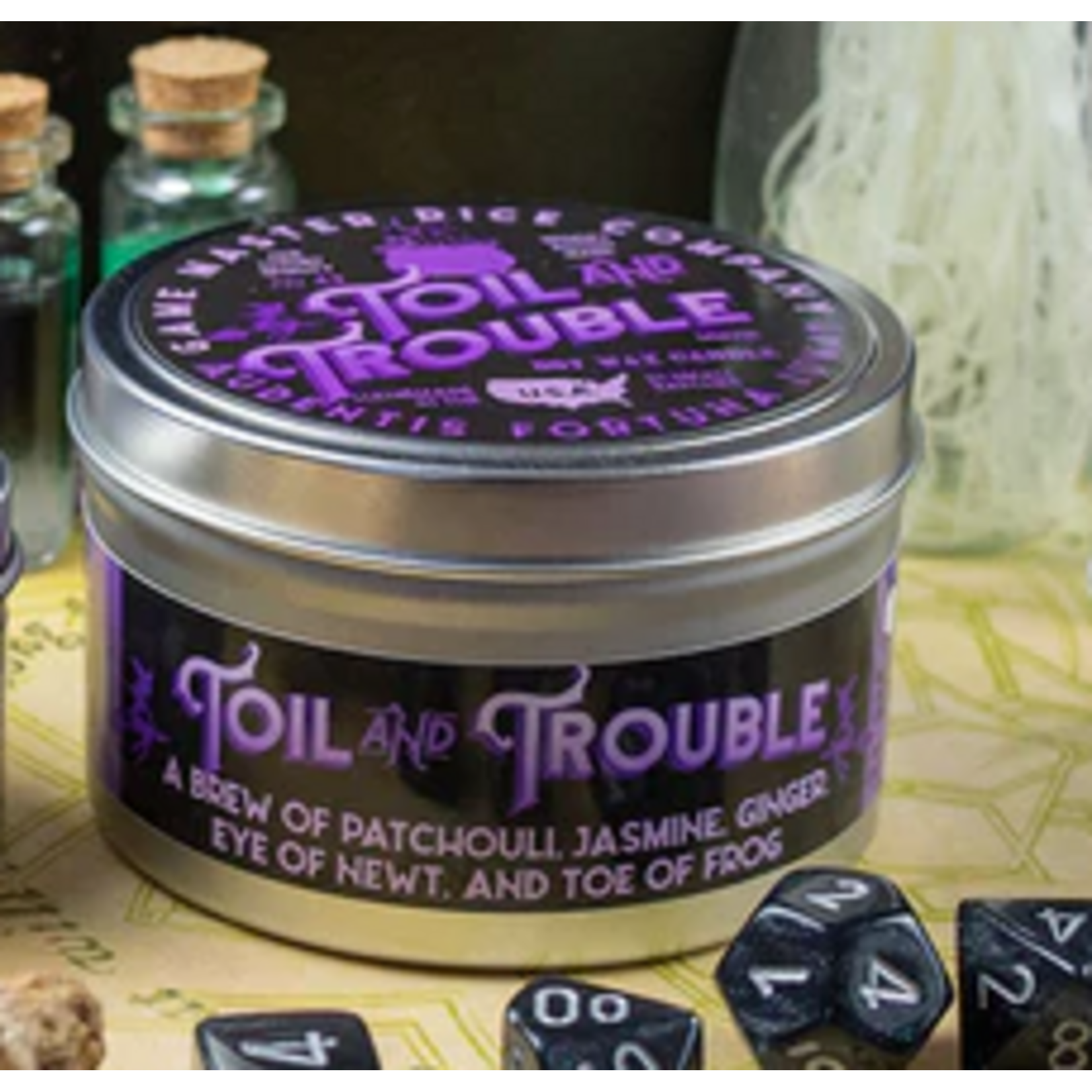 Candle - GMD - Toil and Trouble - 8oz Tin