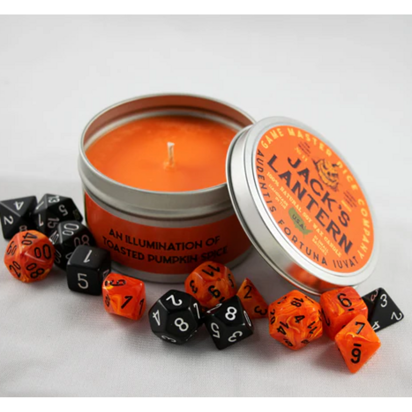 Candle - GMD - Jack's Lantern - 8oz Tin