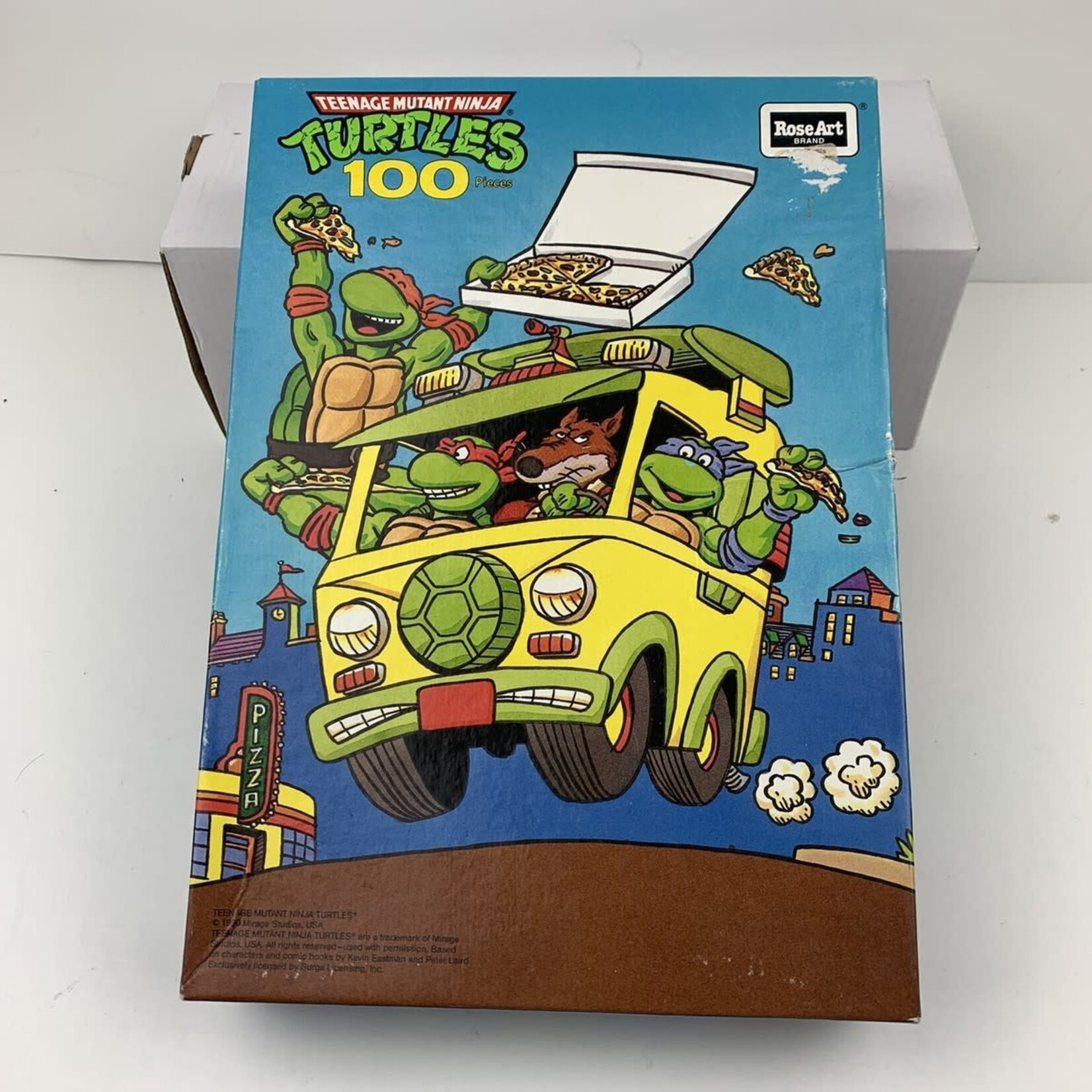 #11073 Teenage Mutant Ninja Turtles 100 Piece Puzzle Dragon Cache Used Game