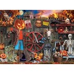 #11068 Halloween 1000 Piece Puzzle  Dragon Cache Used Game