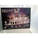 #11064 Puzz-3D Mississippi Steamboat Dragon Cache Used Game