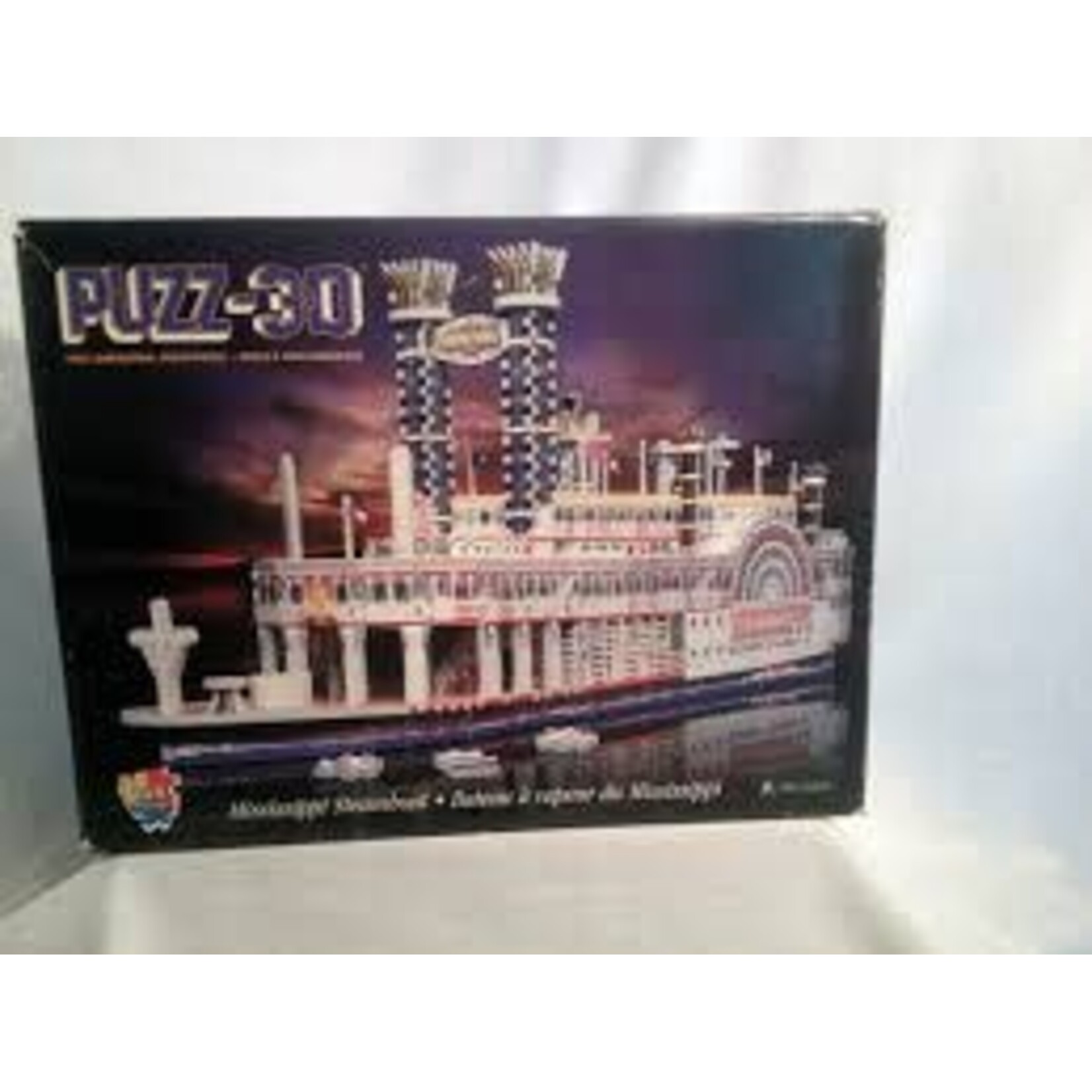 #11064 Puzz-3D Mississippi Steamboat Dragon Cache Used Game