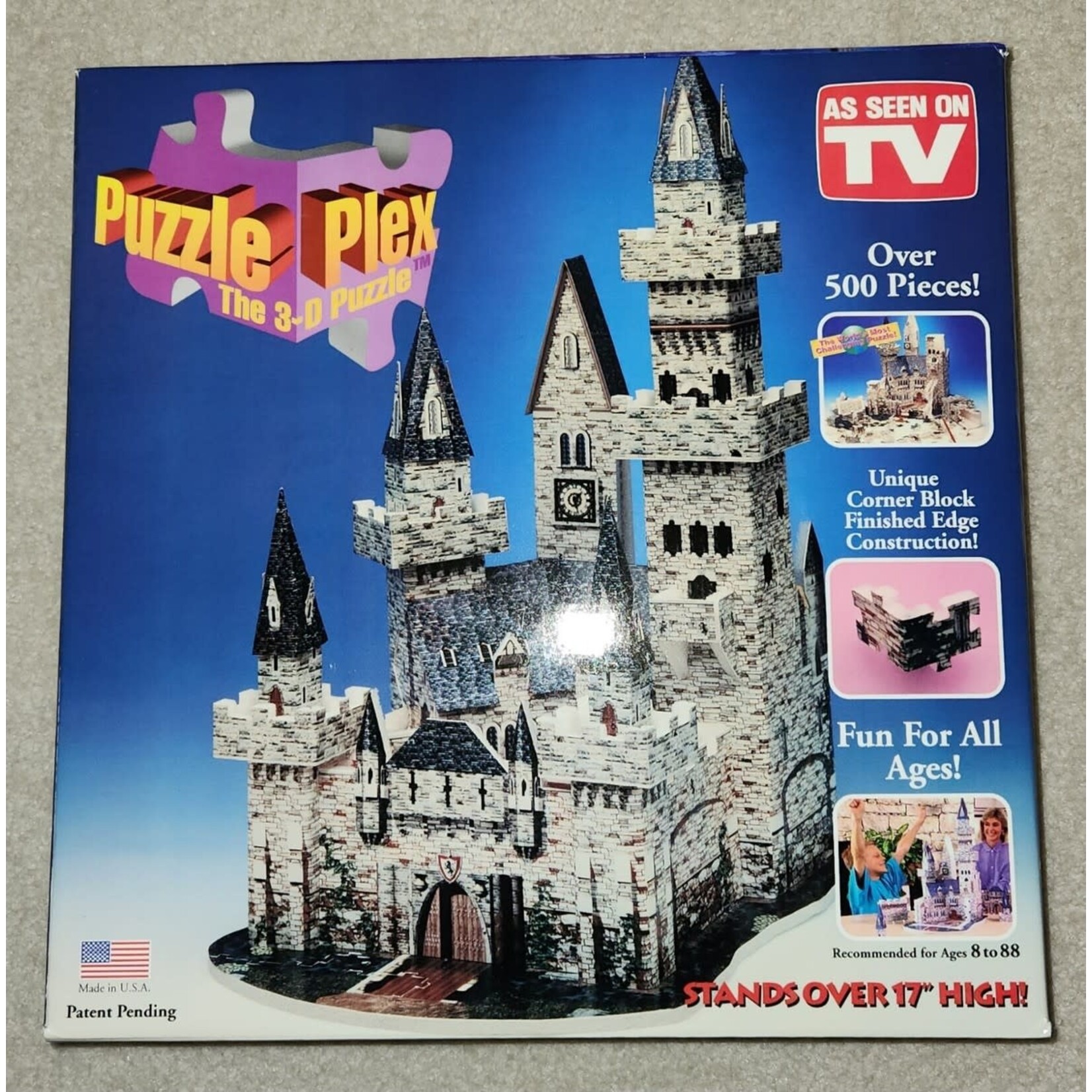 #11062 Puzzle Plex Castle  Dragon Cache Used Game