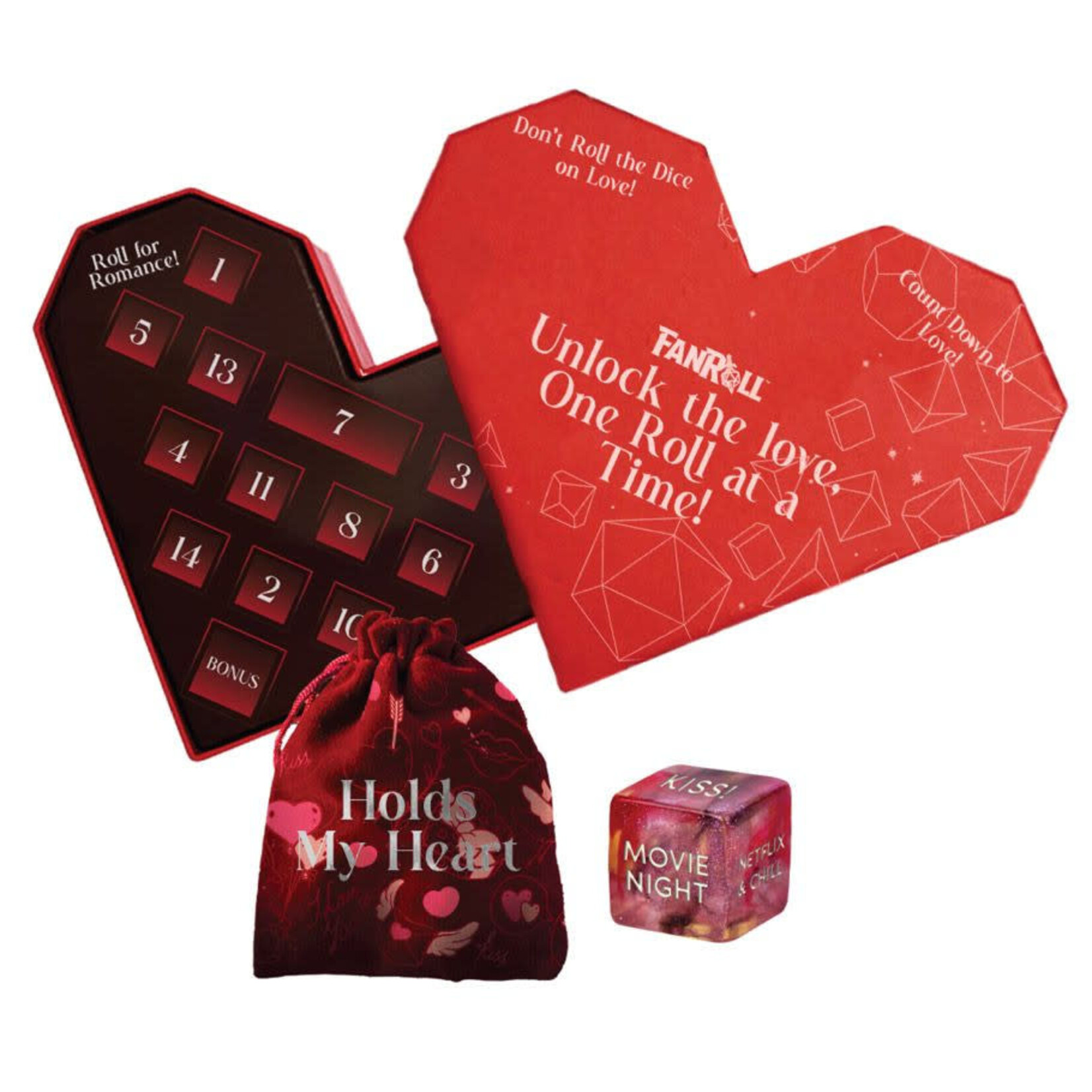 Valentines Day Advent Dice Calendar