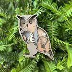 Shelf Sitter- Brown Owl
