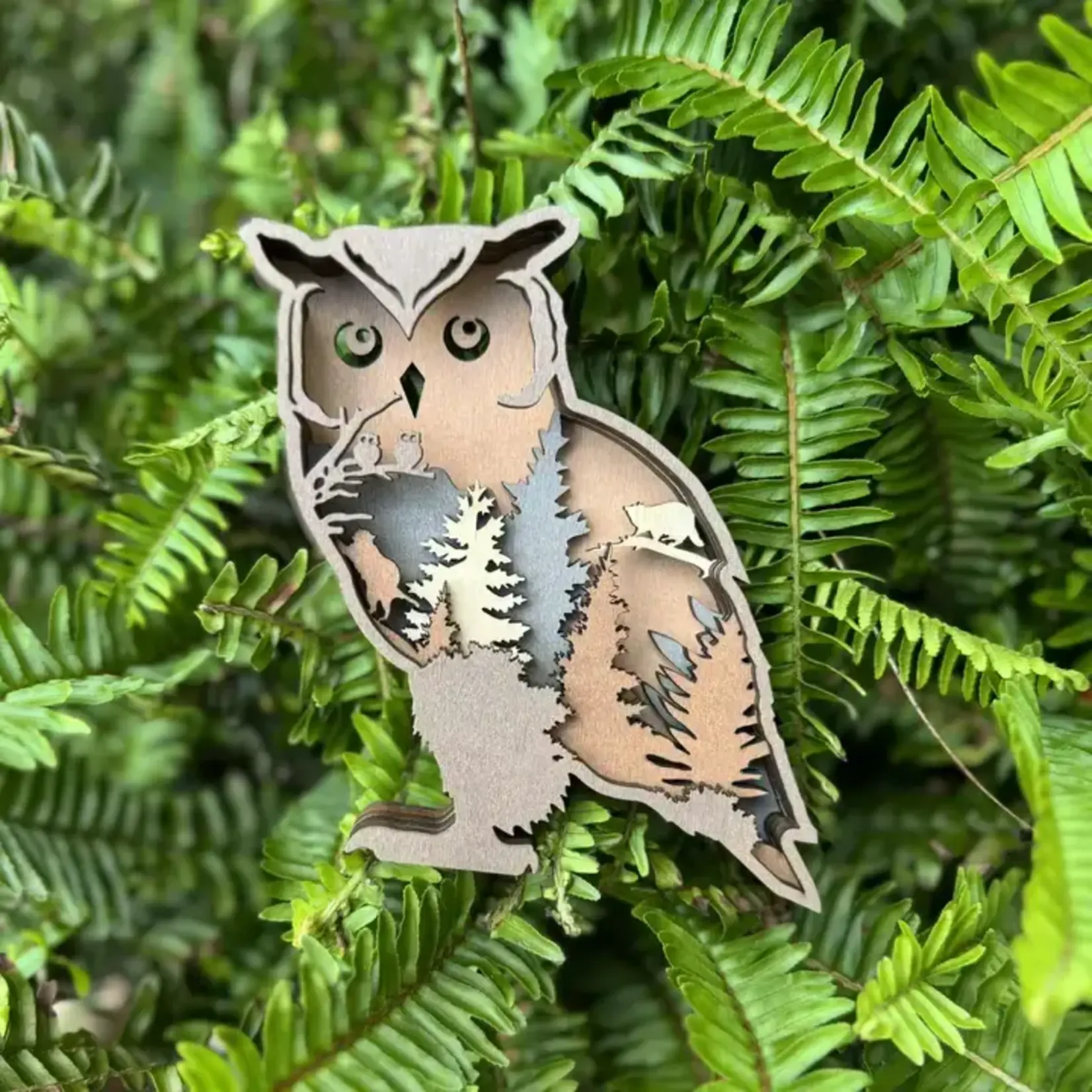 Shelf Sitter- Brown Owl