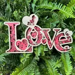 Shelf Sitter- Love Hearts