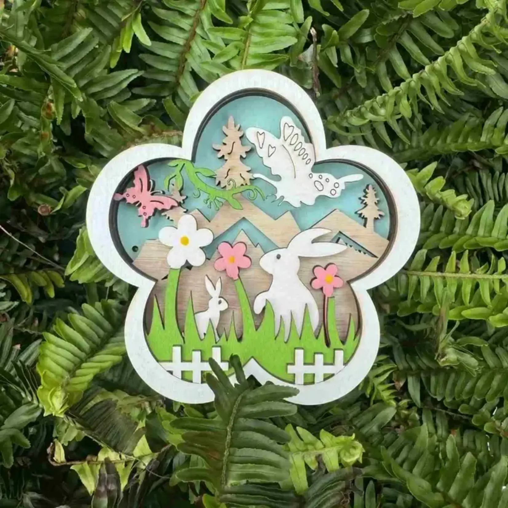 Shelf Sitter- Easter Flower