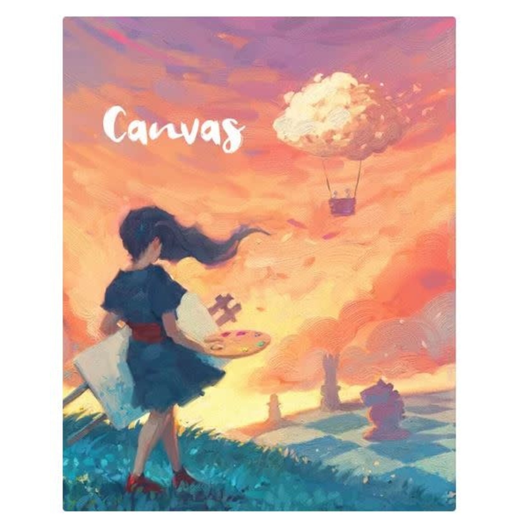 #11053 Canvas Dragon Cache Used Game