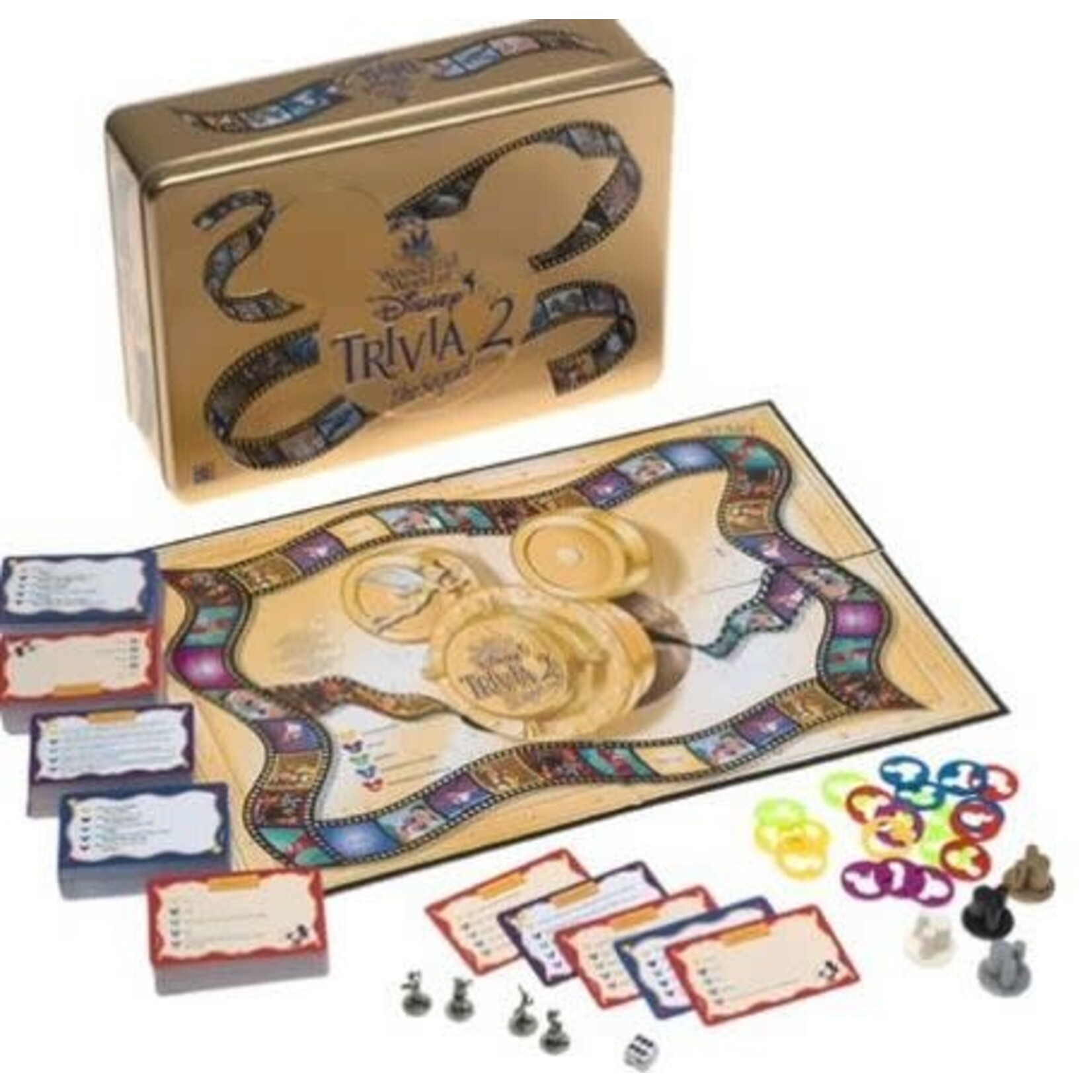 #11047 The Wonderful World of Disney: Trivia 2 The Sequel Game Dragon Cache Used Game