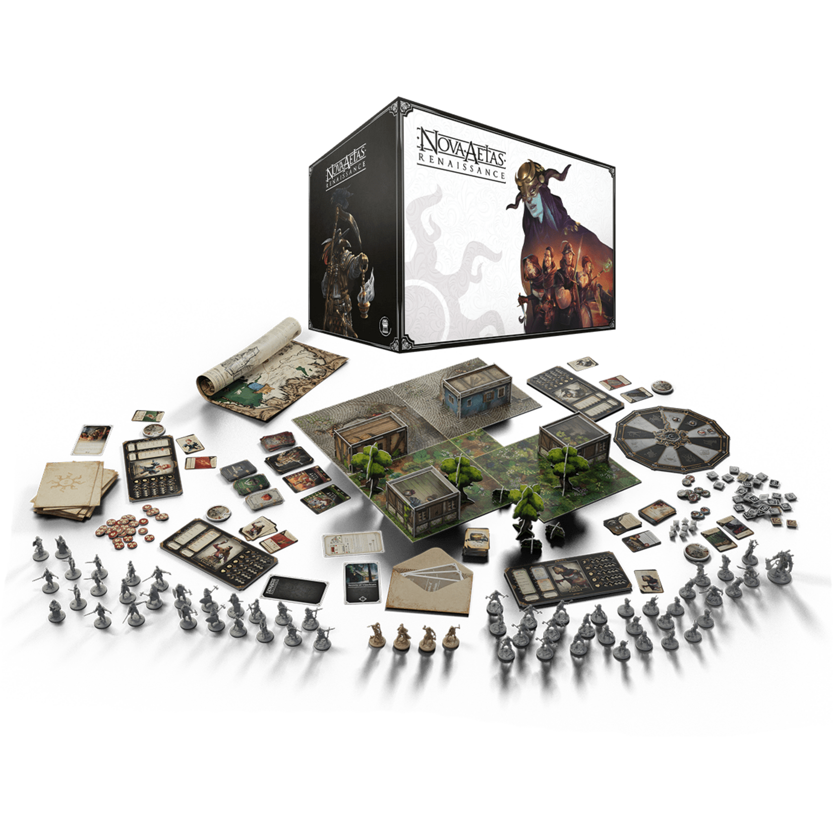 Nova Aetas Renaissance KS Exclusive with Extras + Magister Box for Black Rose Wars and Black Rose Wars: Rebirth!