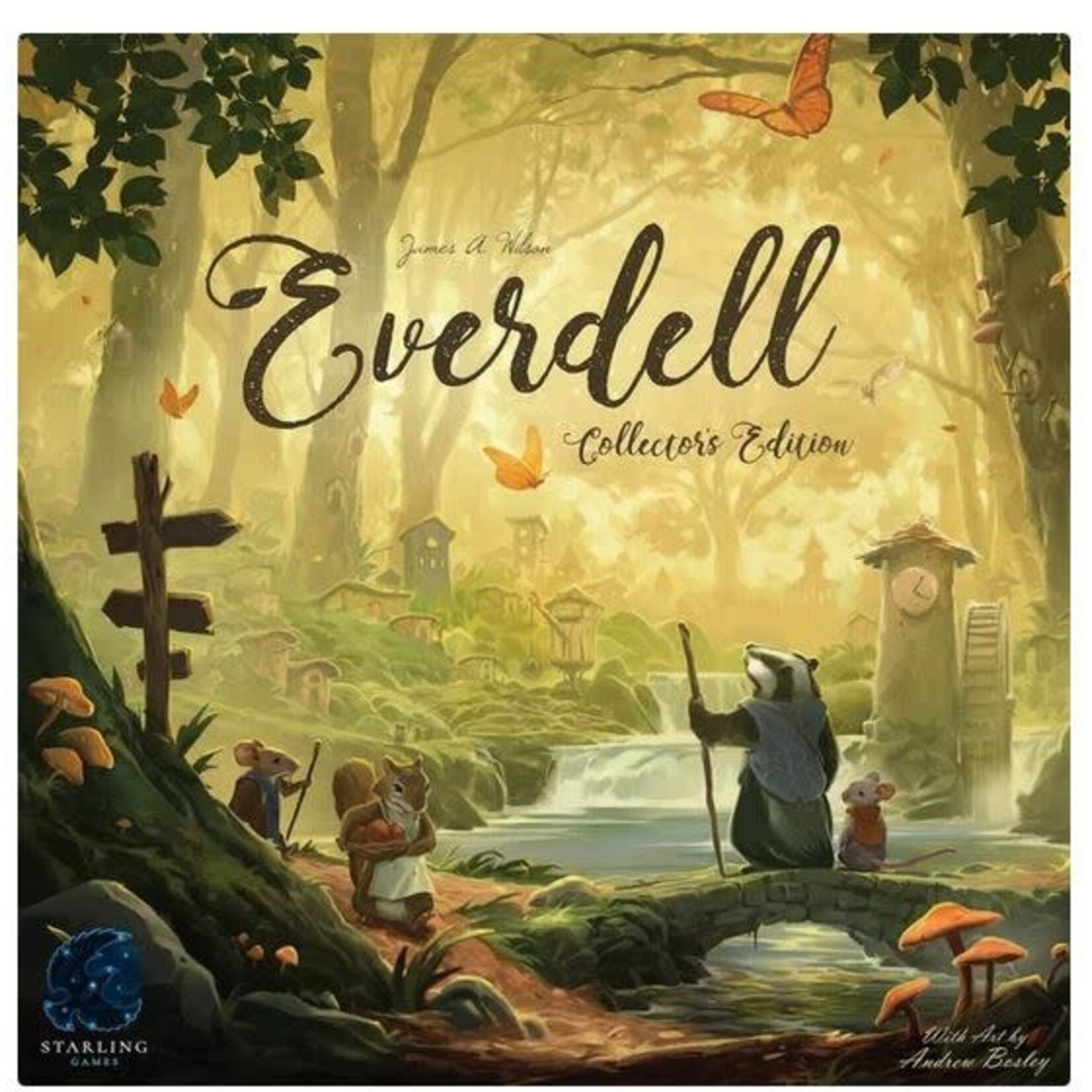 #11029 Everdell: Collector's Edition + Pearlbrook Expansion Dragon Cache Used Game