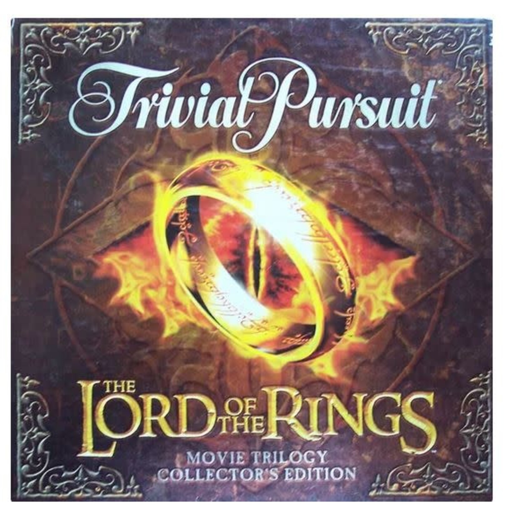#11019 Trivial Pursuit: The Lord of the Rings Movie Trilogy Collector's Edition Dragon Cache Used Game