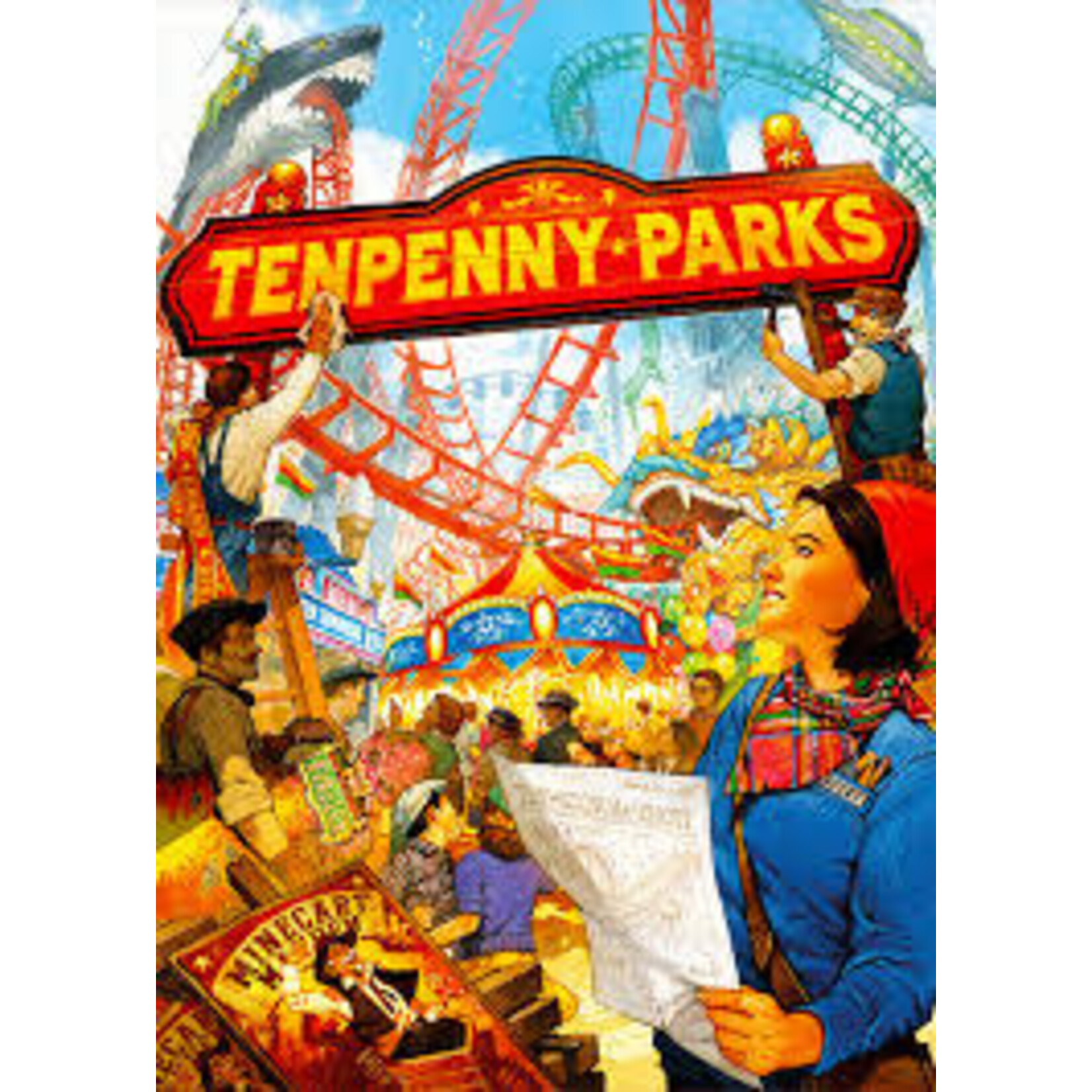 #10996Tenpenny Parks Dragon Cache Used Game