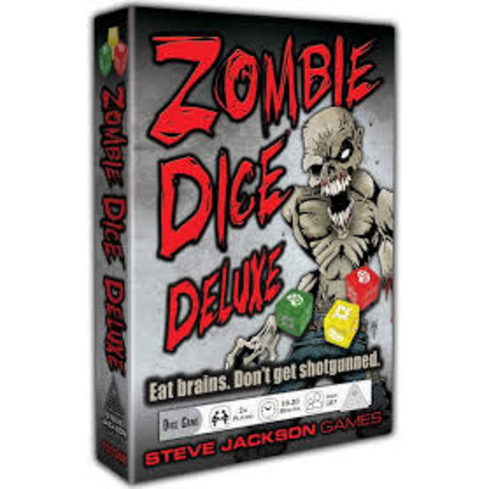 #10992 Zombie Dice Deluxe Dragon Cache Used Game