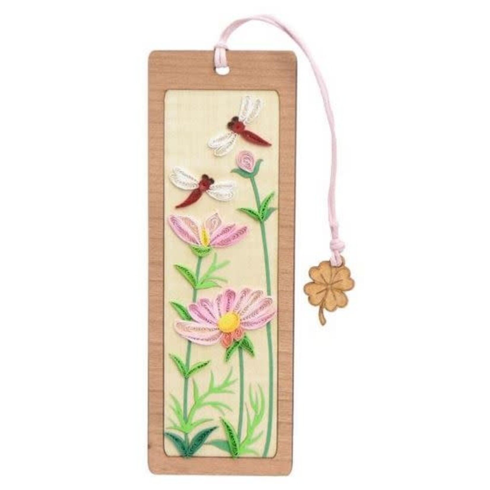 Poppin Cards & Gifts Bookmark - Hand Quilled Dragonflies