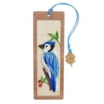 Poppin Cards & Gifts Bookmark - Hand Quilled Blue Jay