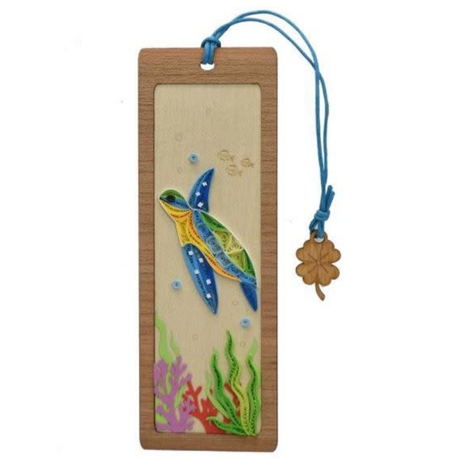 Poppin Cards & Gifts Bookmark - Hand Quilled Sea Turtle