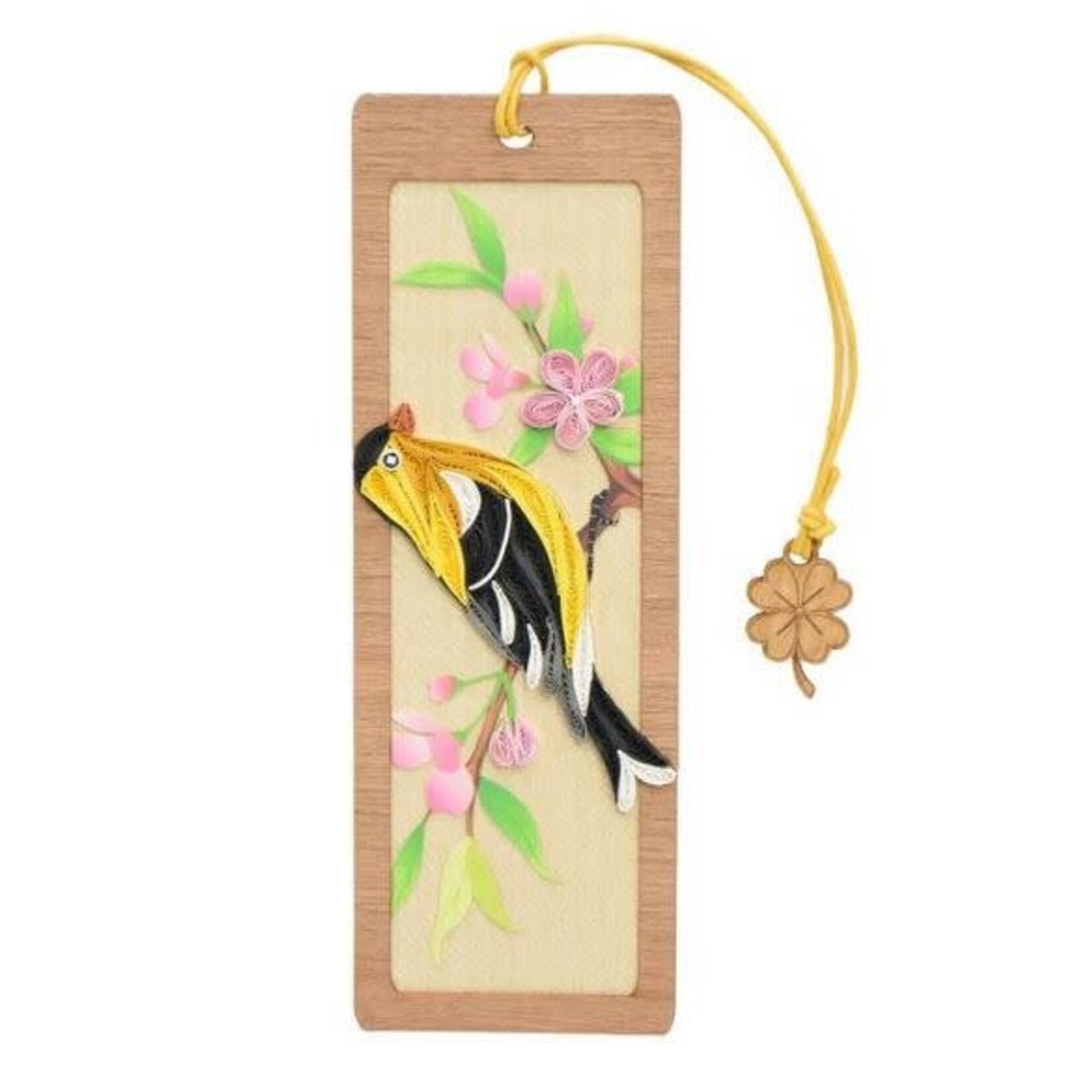 Poppin Cards & Gifts Bookmark - Hand Quilled Goldfinch