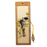 Poppin Cards & Gifts Bookmark - Hand Quilled Tufted Titmouse