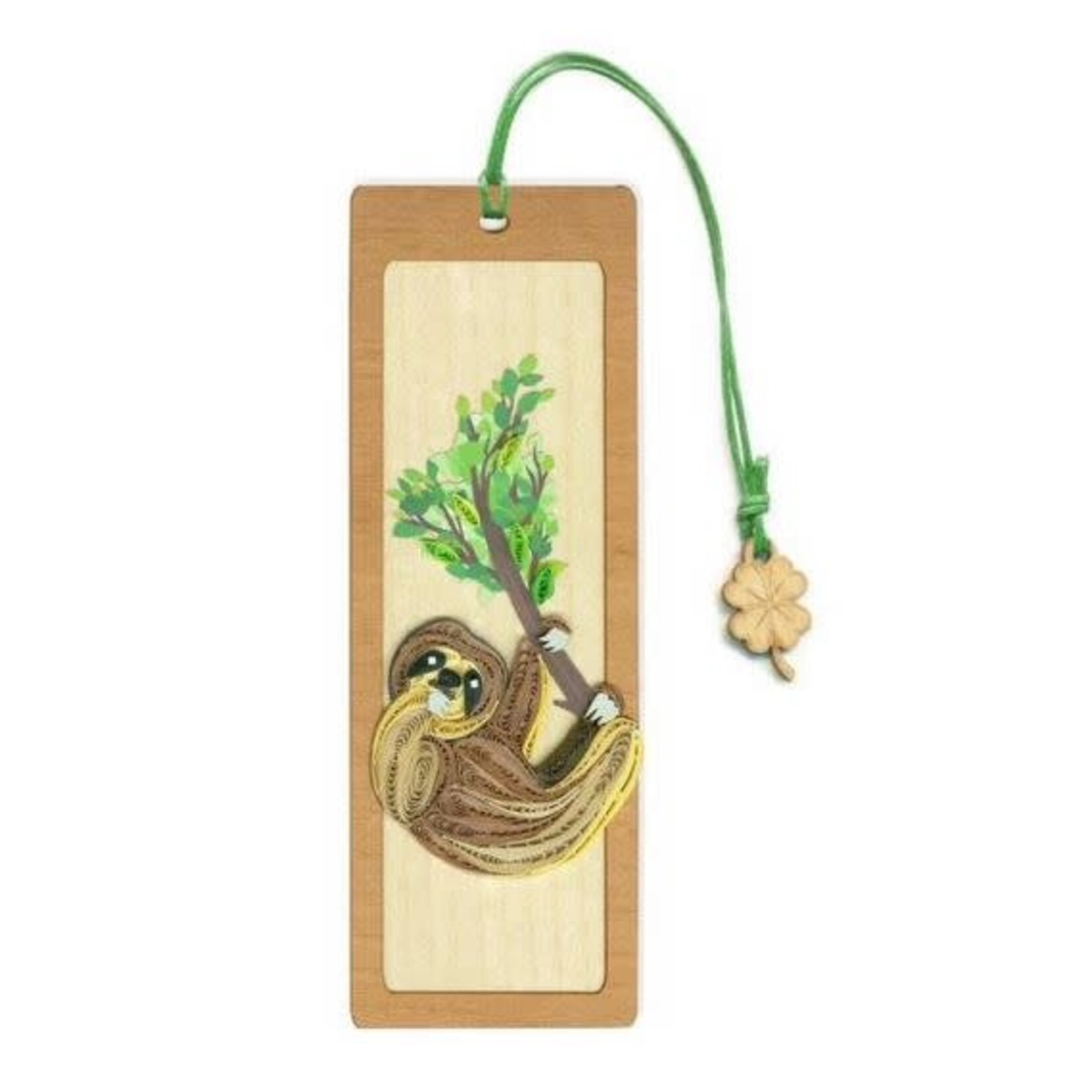 Poppin Cards & Gifts Bookmark - Hand Quilled Sloth