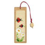 Poppin Cards & Gifts Bookmark - Hand Quilled Lady Bugs