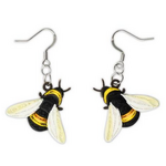 Poppin Cards & Gifts Earrings - Hand Quilled Bees