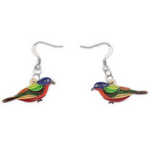 Poppin Cards & Gifts Earrings - Hand Quilled Painted Bunting