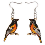 Poppin Cards & Gifts Earrings - Hand Quilled Oriole