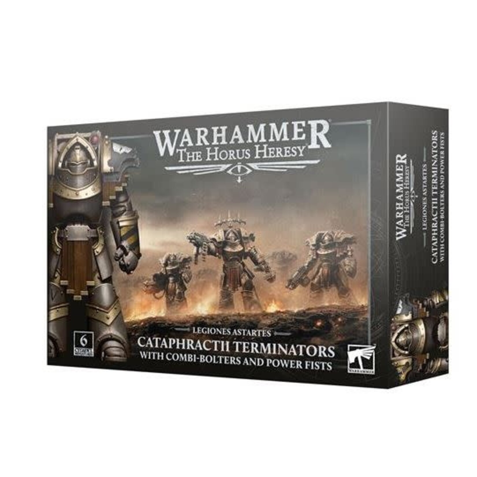 Horus Heresy: Legiones Astartes - Cataphractii Terminators with Combi-bolters and Power Fists