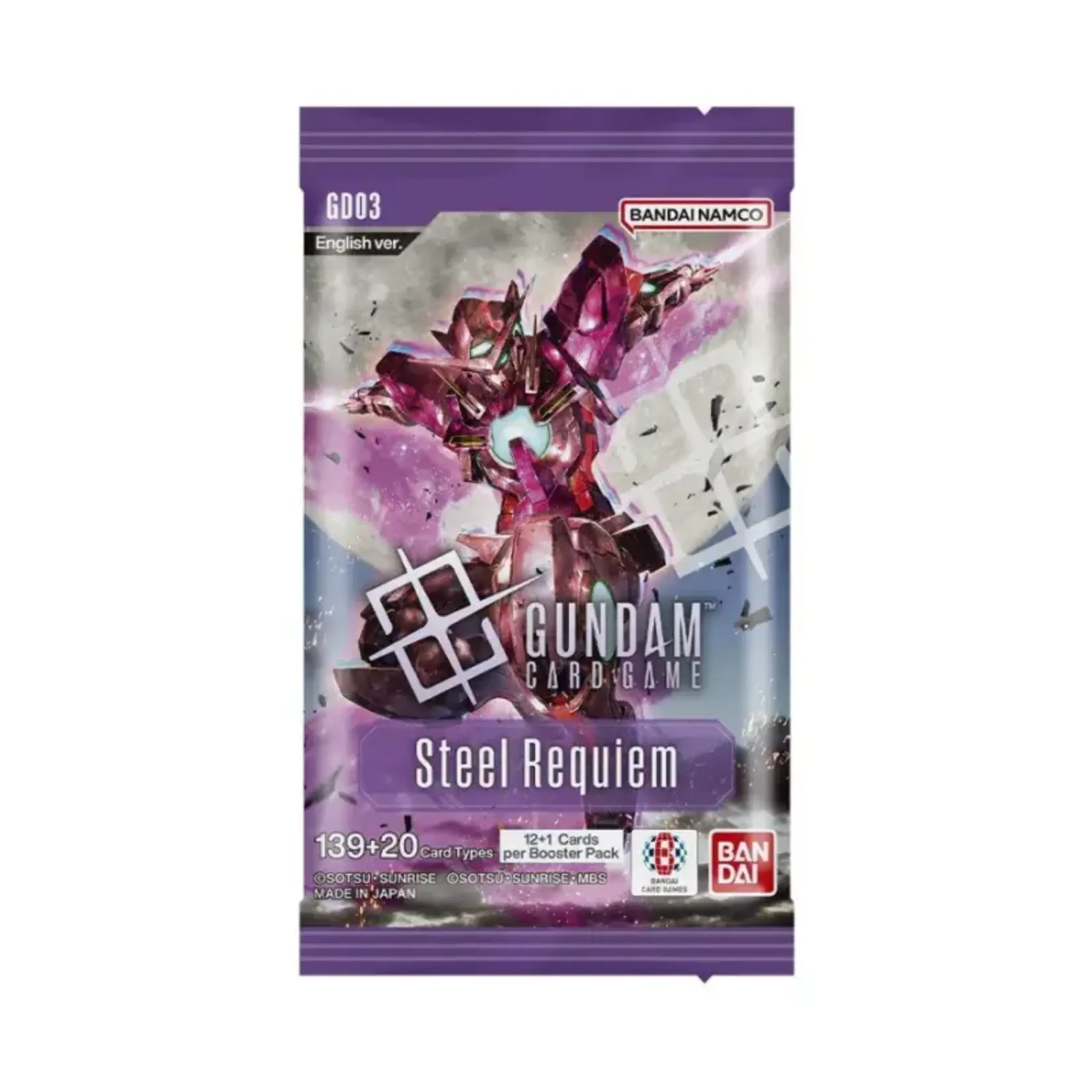Gundam Card Game: Steel Requiem Booster Pack [GD03]