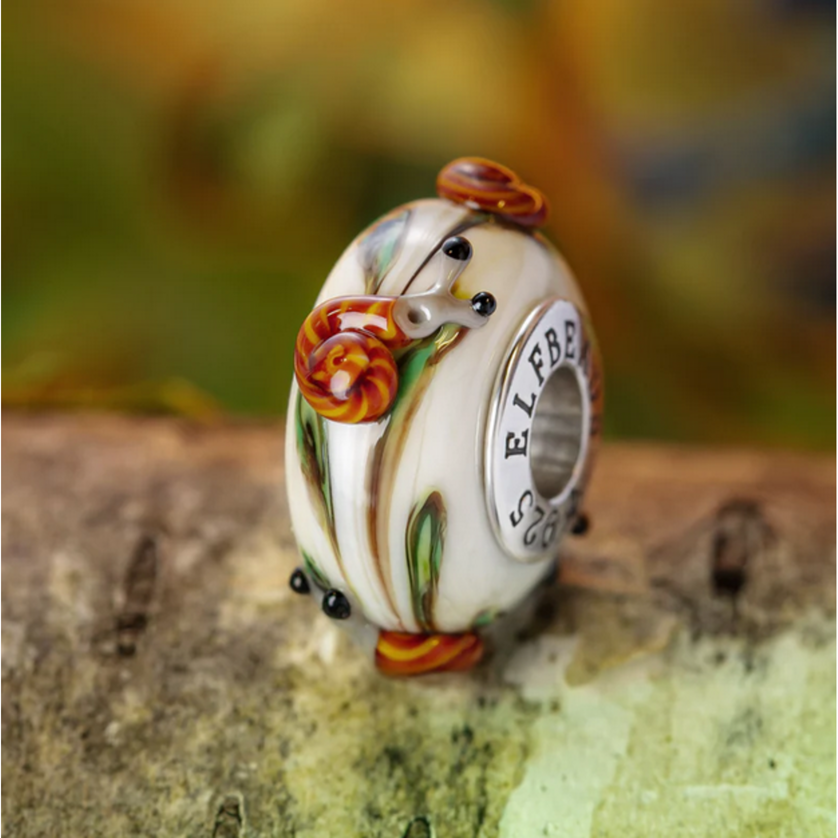 Elfbeads Harvest Trail Charm - Artisan Glass