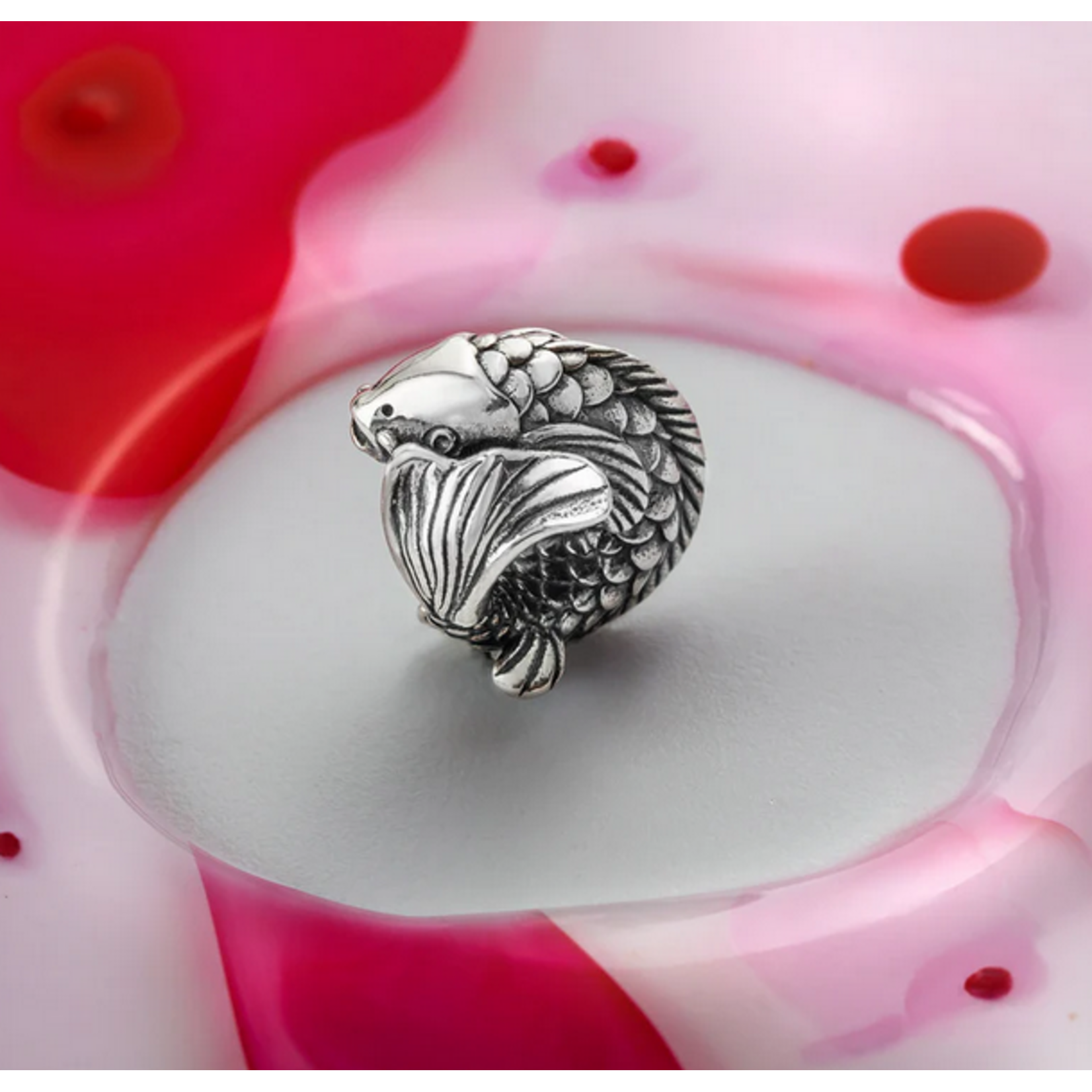 Elfbeads Lucky Koi Charm - Sterling Silver