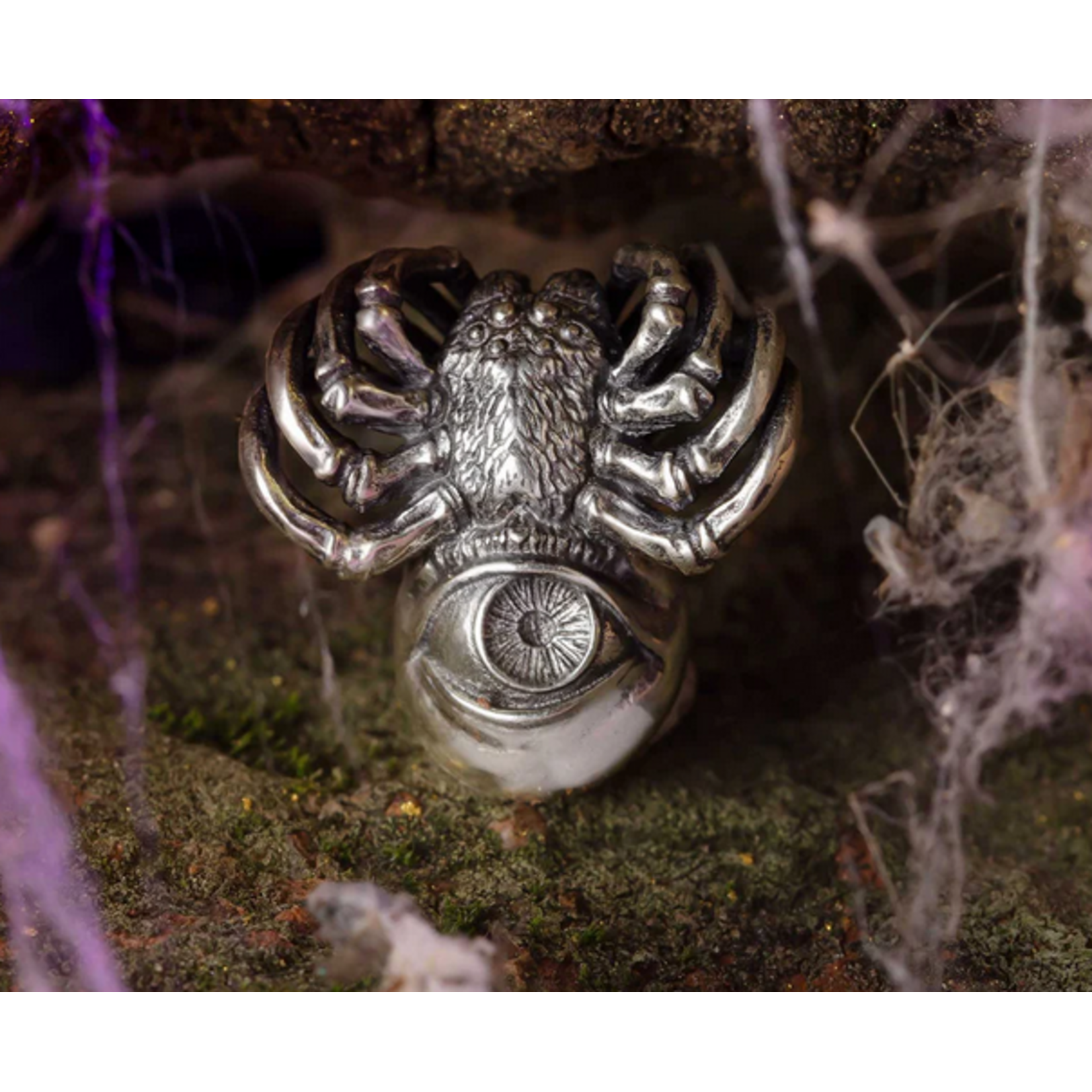 Elfbeads Phantom SPYder Charm - Sterling Silver