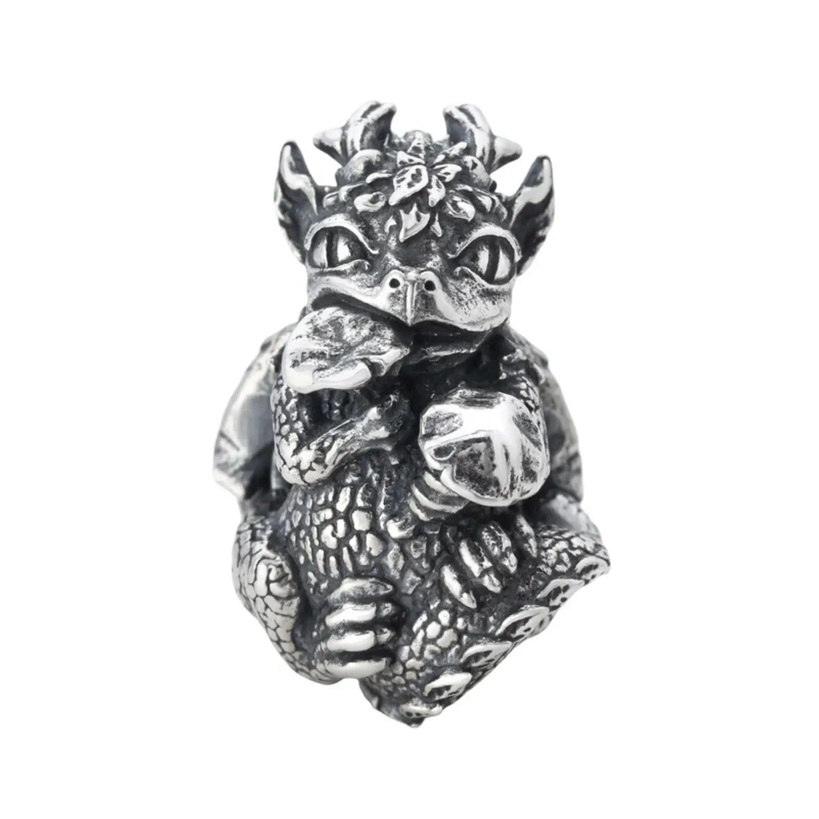 Elfbeads The Wood Dragon Charm - Masterpiece Sterling Silver