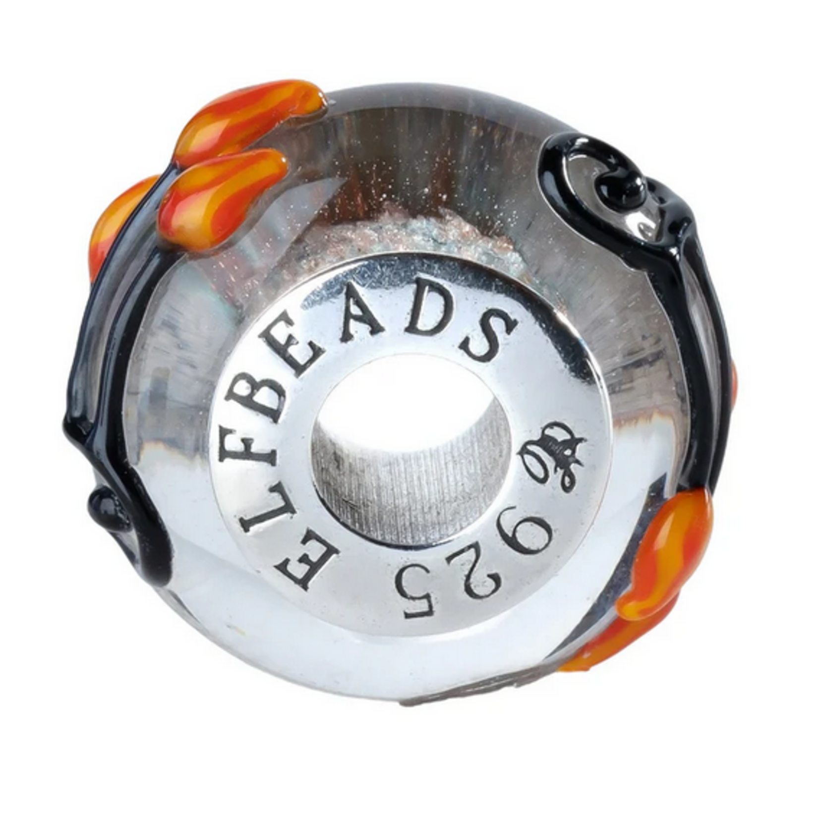 Elfbeads Midnight Magic Chandelier Charm - Artisan Glass