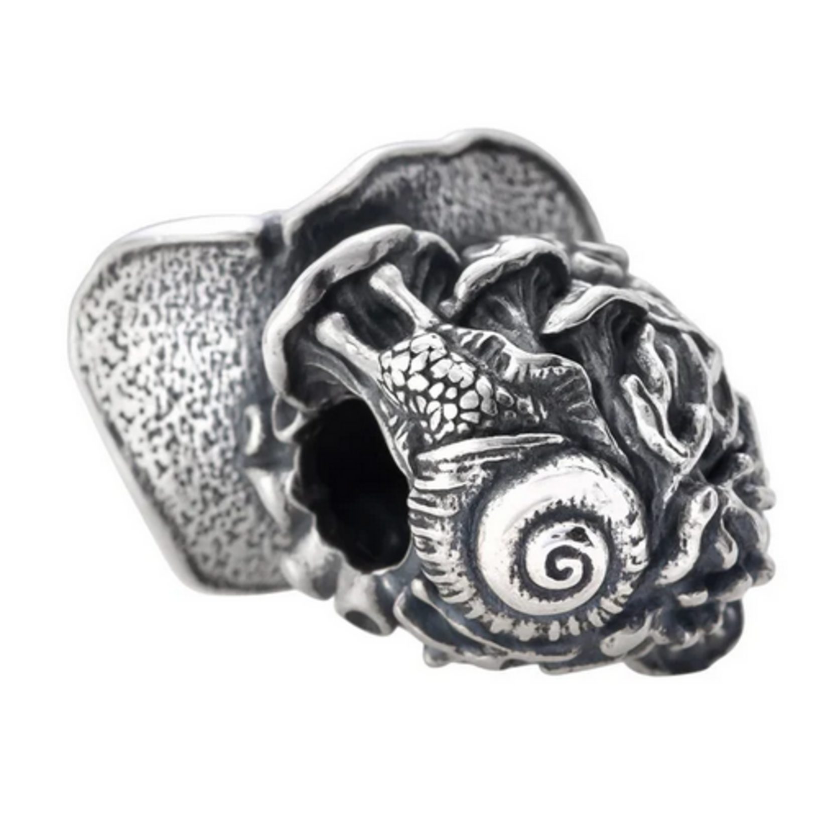 Elfbeads King of Mushrooms Charm - Masterpiece Sterling Silver