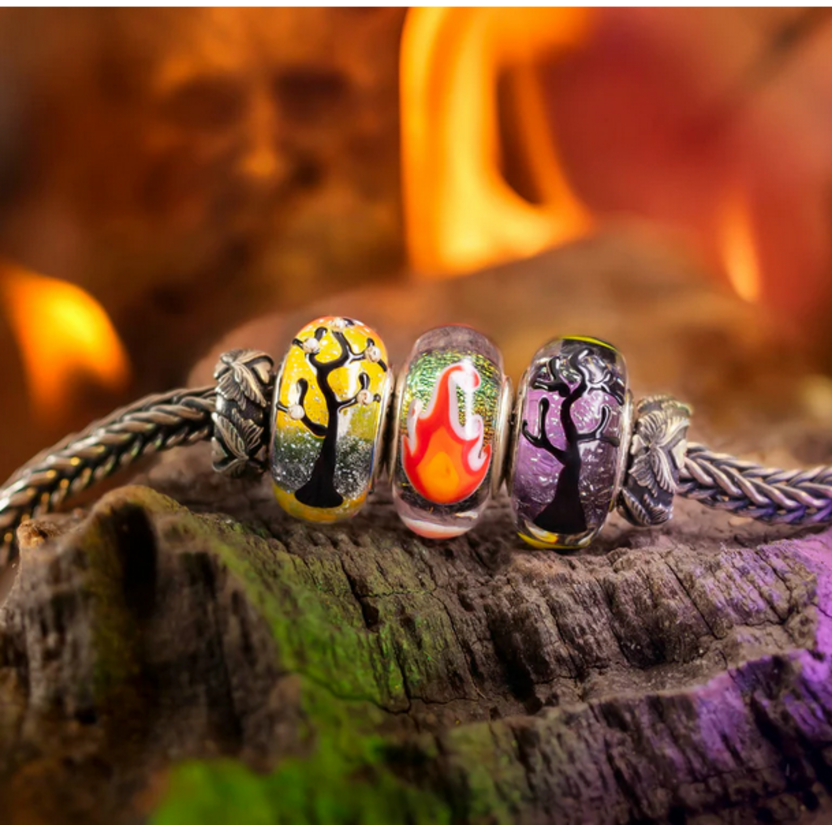 Elfbeads Tree of Life Charm - Artisan Glass