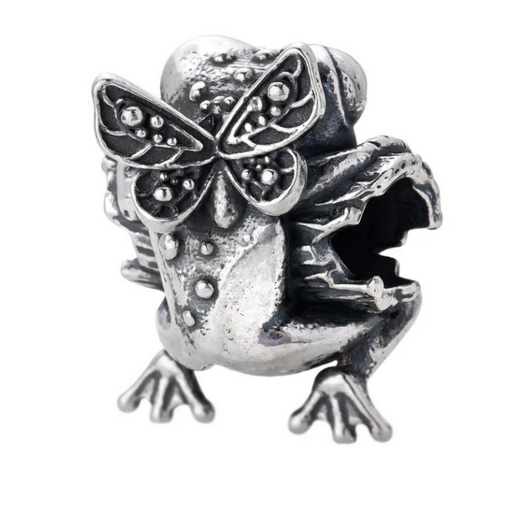 Elfbeads Dream Toad Charm - Sterling Silver